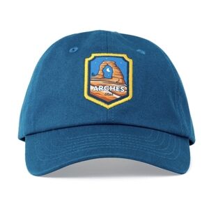 Landmark Men's Six-Panel Adjustable Cap Arches National Park